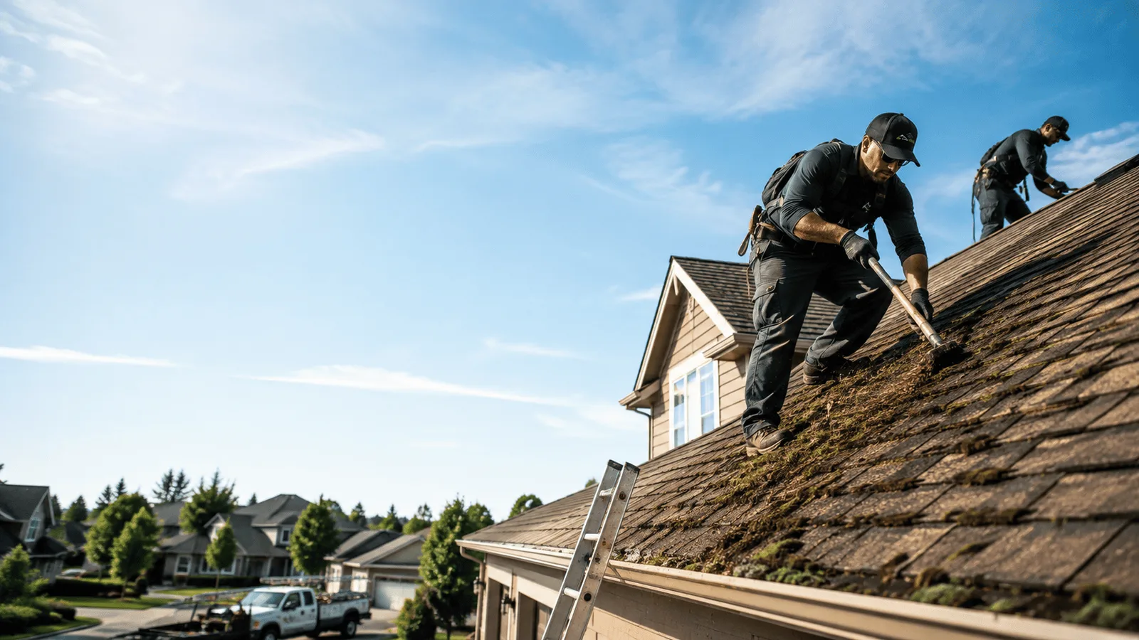 Roof Moss Removal in Campbell, MN near me